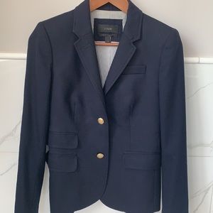 J Crew classic schoolboy navy blazer